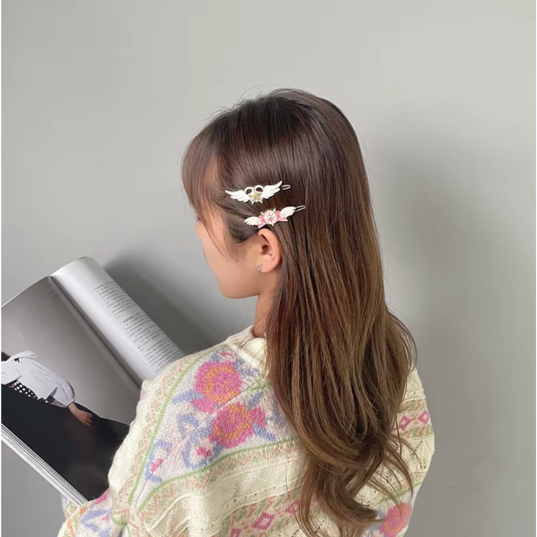 Ganchos para Cabello – Sakura Card Capt (Set de 8)