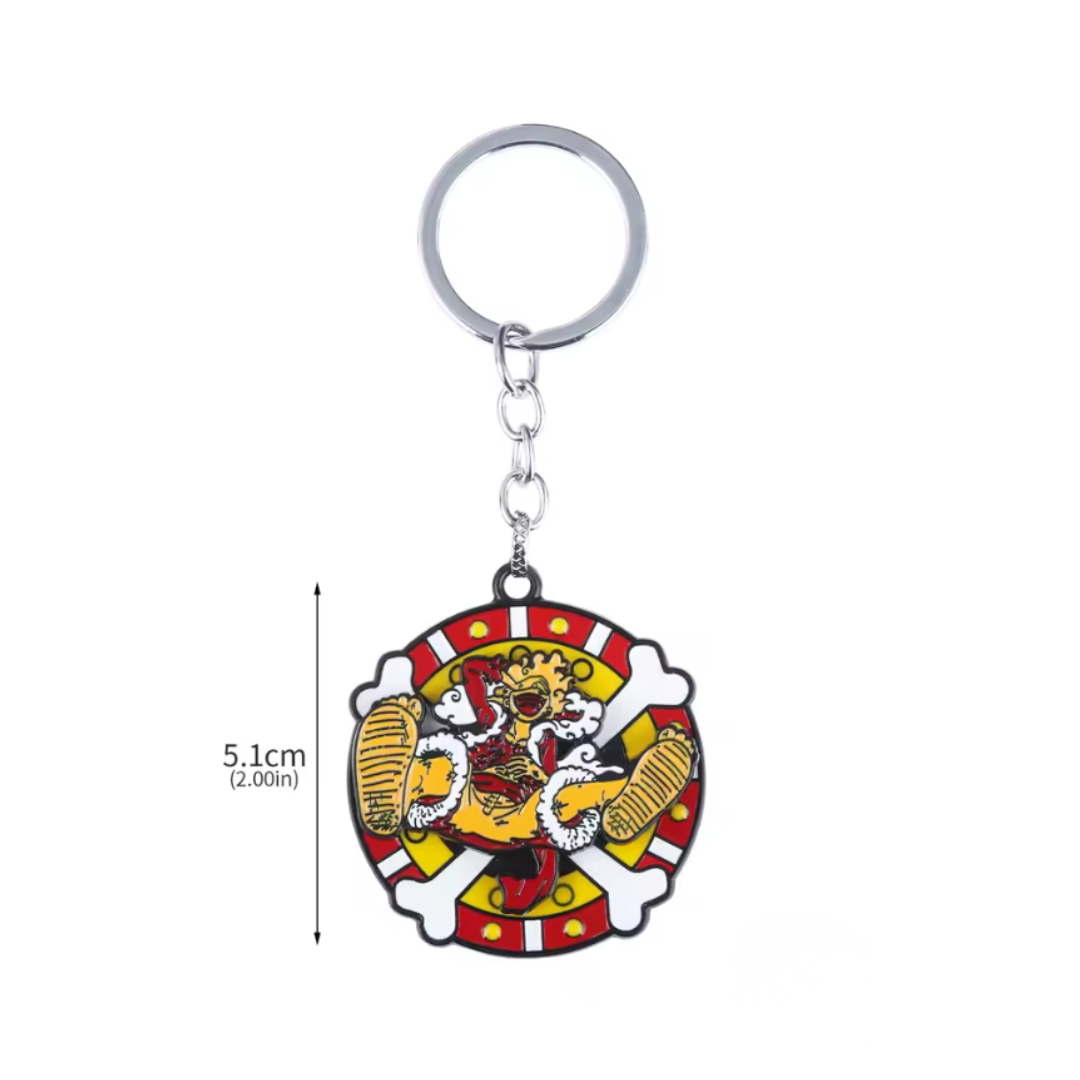 Llavero One Piece – Luffy Gear 5 (Nika) – Diseño 2