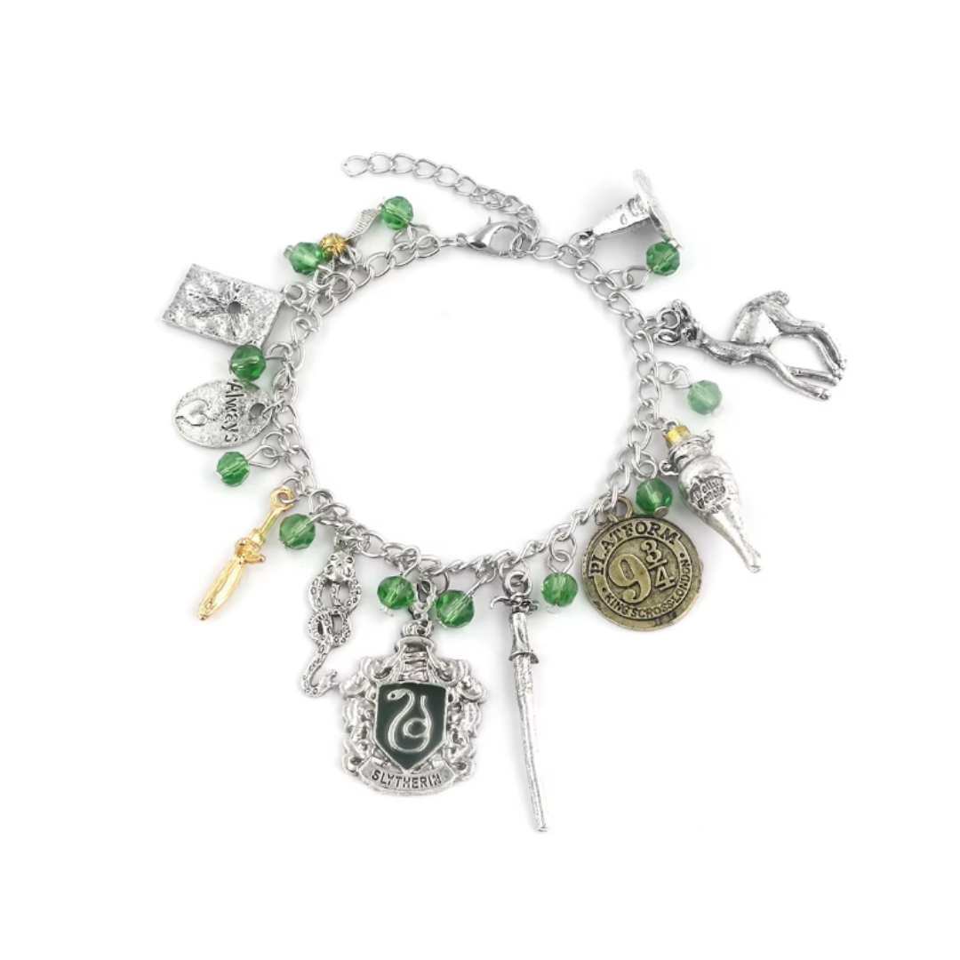 Pulsera Charms Slytherin – Harry Potter