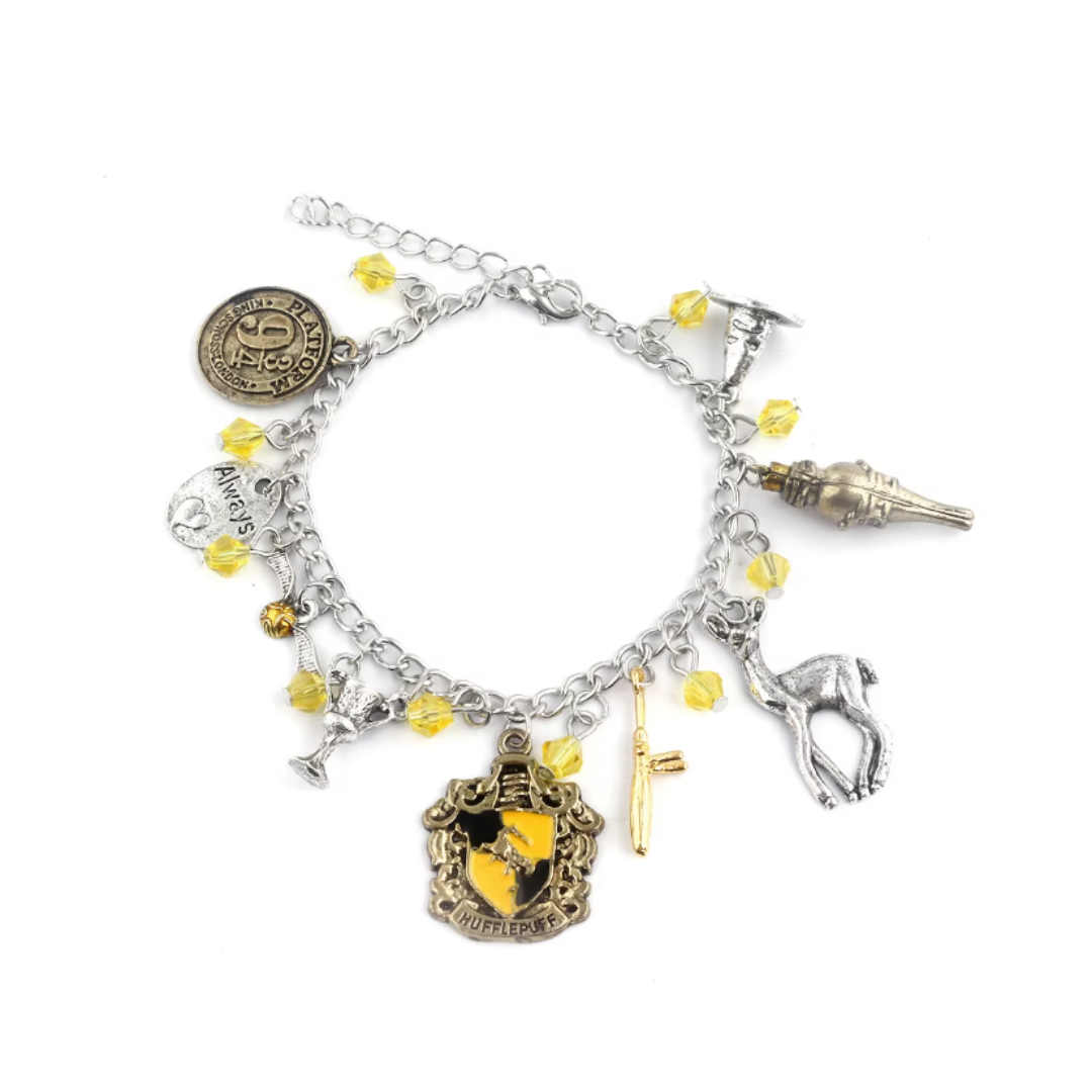 Pulsera Charms Hufflepuff – Harry Potter