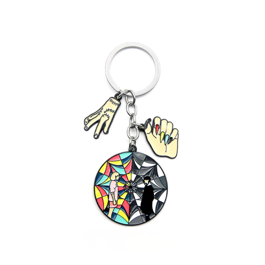 Llavero Best Friends Enid & Wednesday